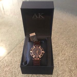 Brown Anne Klein watch